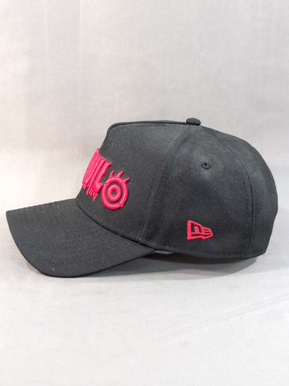 Tetsuya Naito ×NEW ERA(R) 9FORTY(TM) A-Frame Cap (1) (Black×Red)