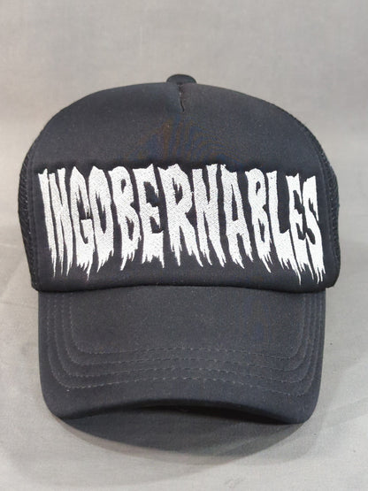 Tetsuya Naito L.I.J "INGOBERNABLES" Mesh Cap (2) (Black× White)