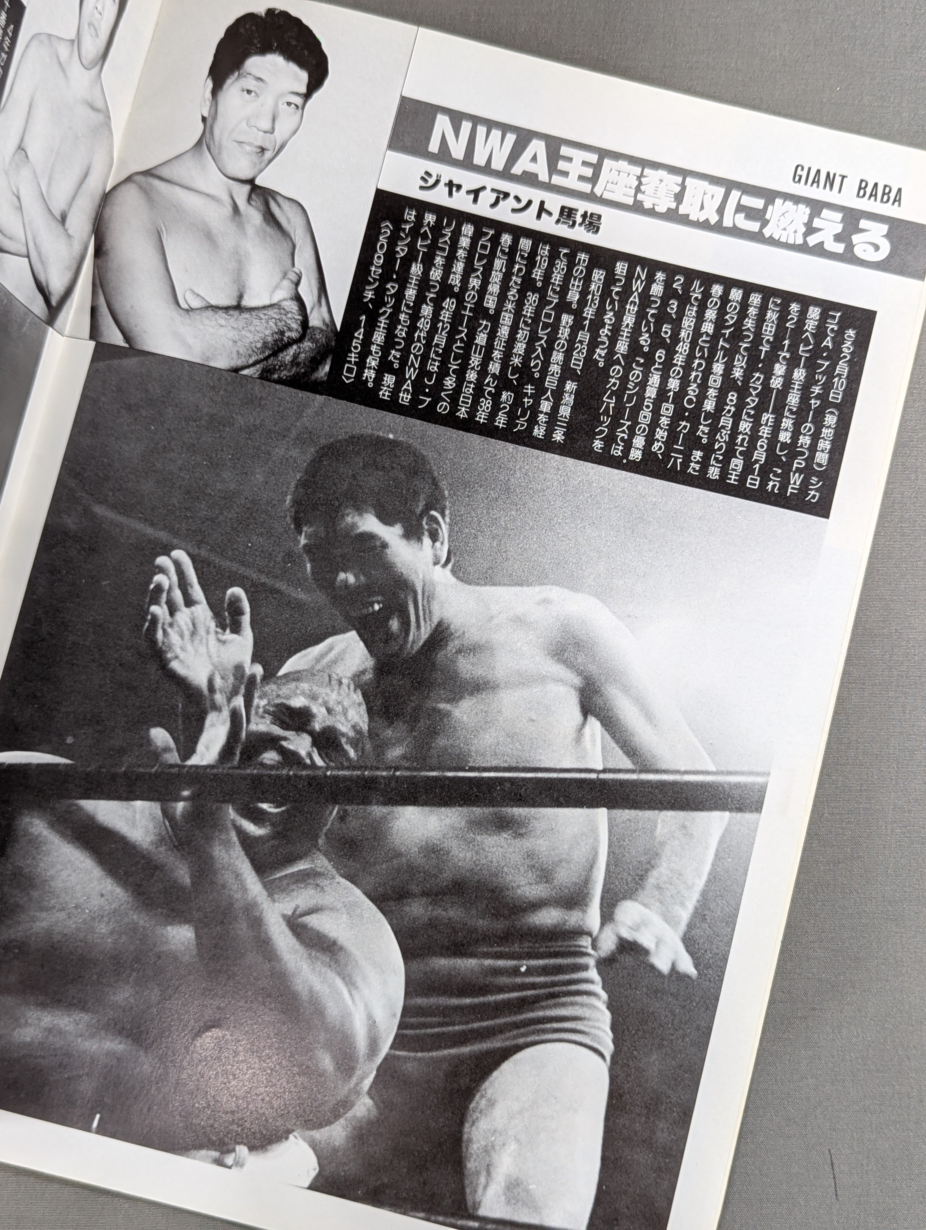 ☆レイスvs馬場 NWA戦☆ 79NWAチャンピオン・シリーズ – 闘道館