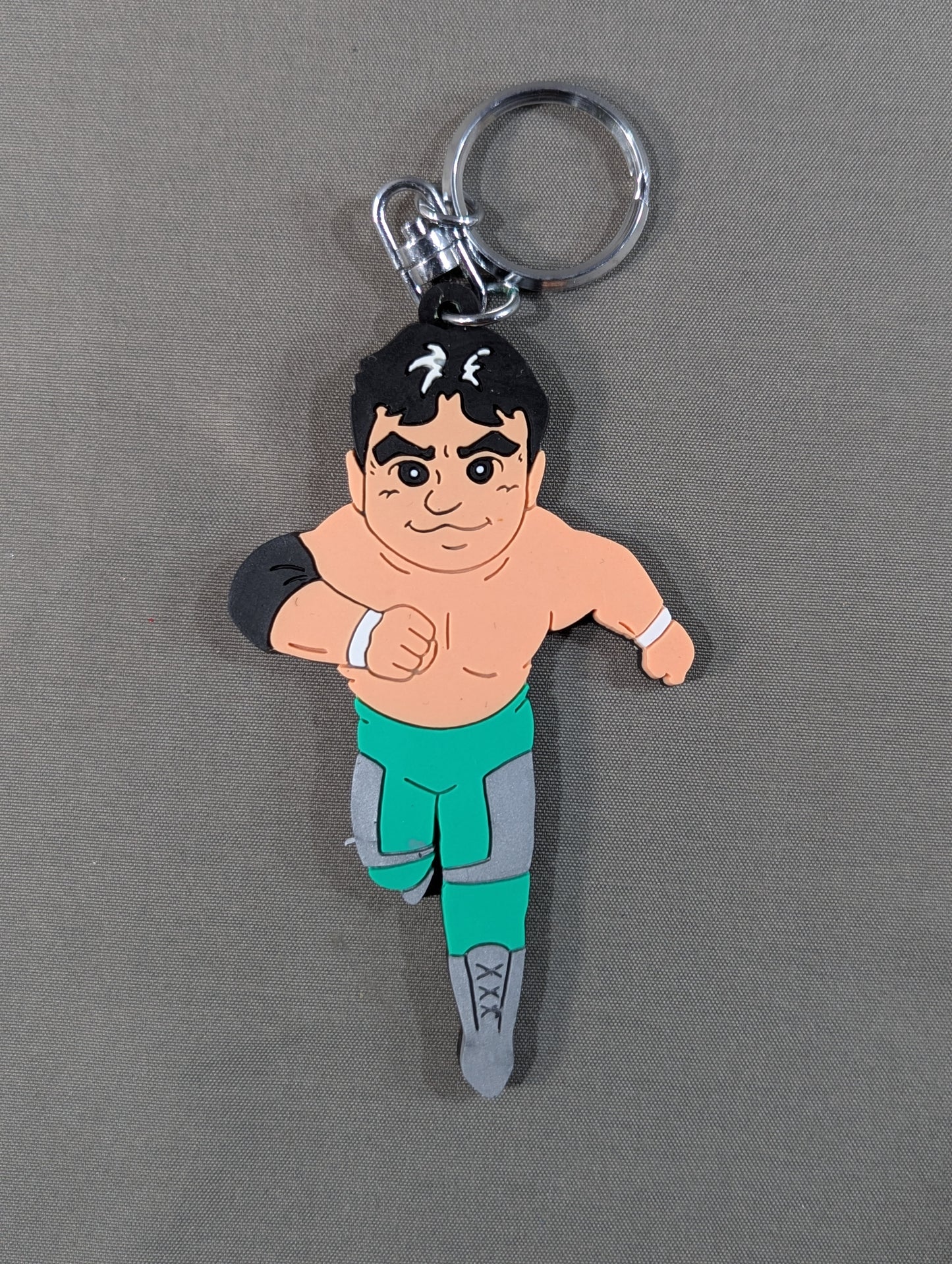 ★ ★ Original Mitsuharu Misawa Rubber Key Chain