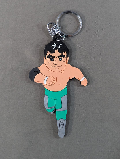 ★ ★ Original Mitsuharu Misawa Rubber Key Chain