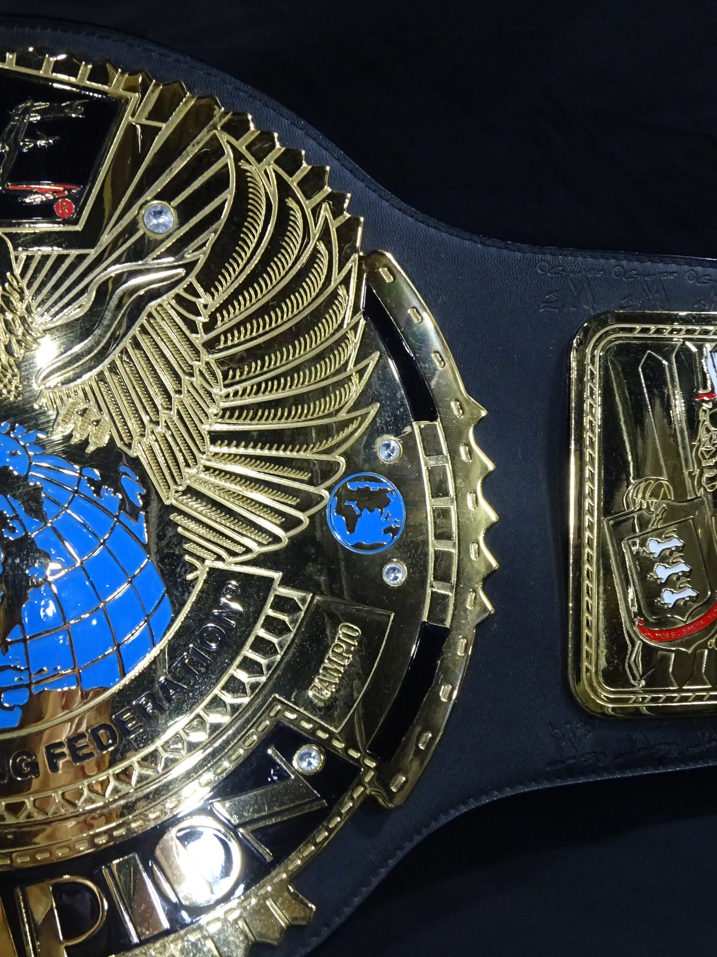 WWF World Heavyweight Title Belt ★ Attitude Big Eagle ★