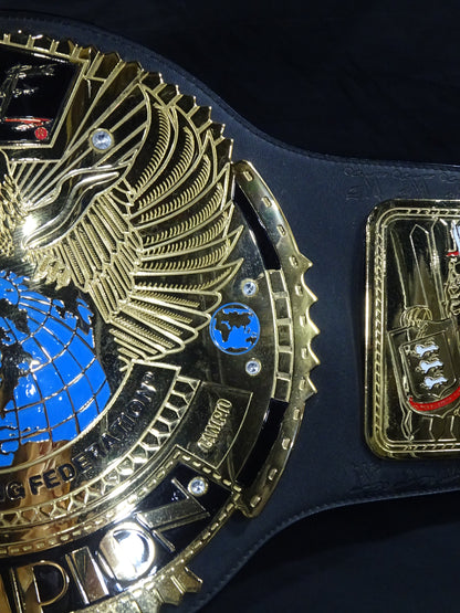 WWF World Heavyweight Title Belt ★ Attitude Big Eagle ★