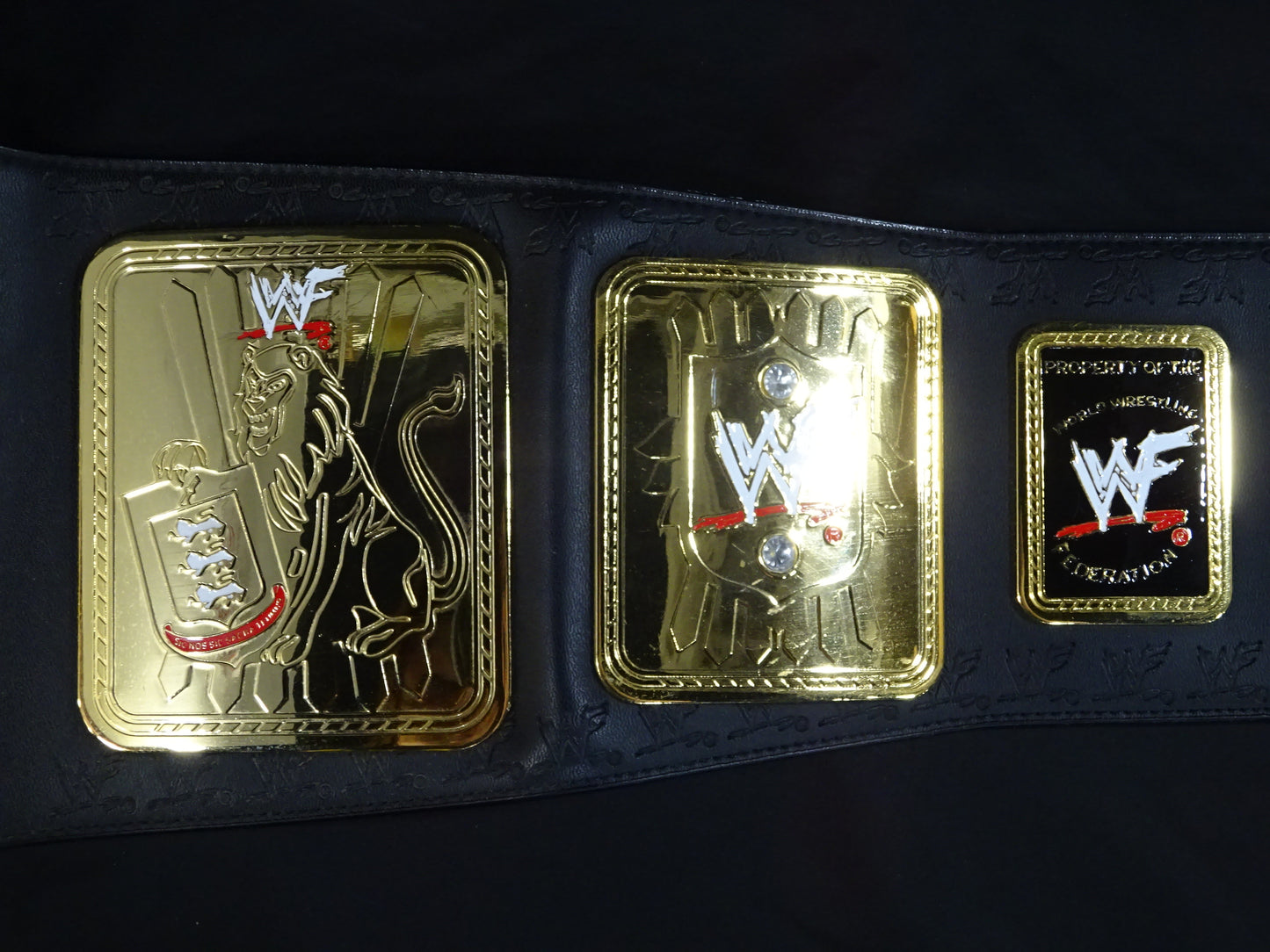 WWF World Heavyweight Title Belt ★ Attitude Big Eagle ★