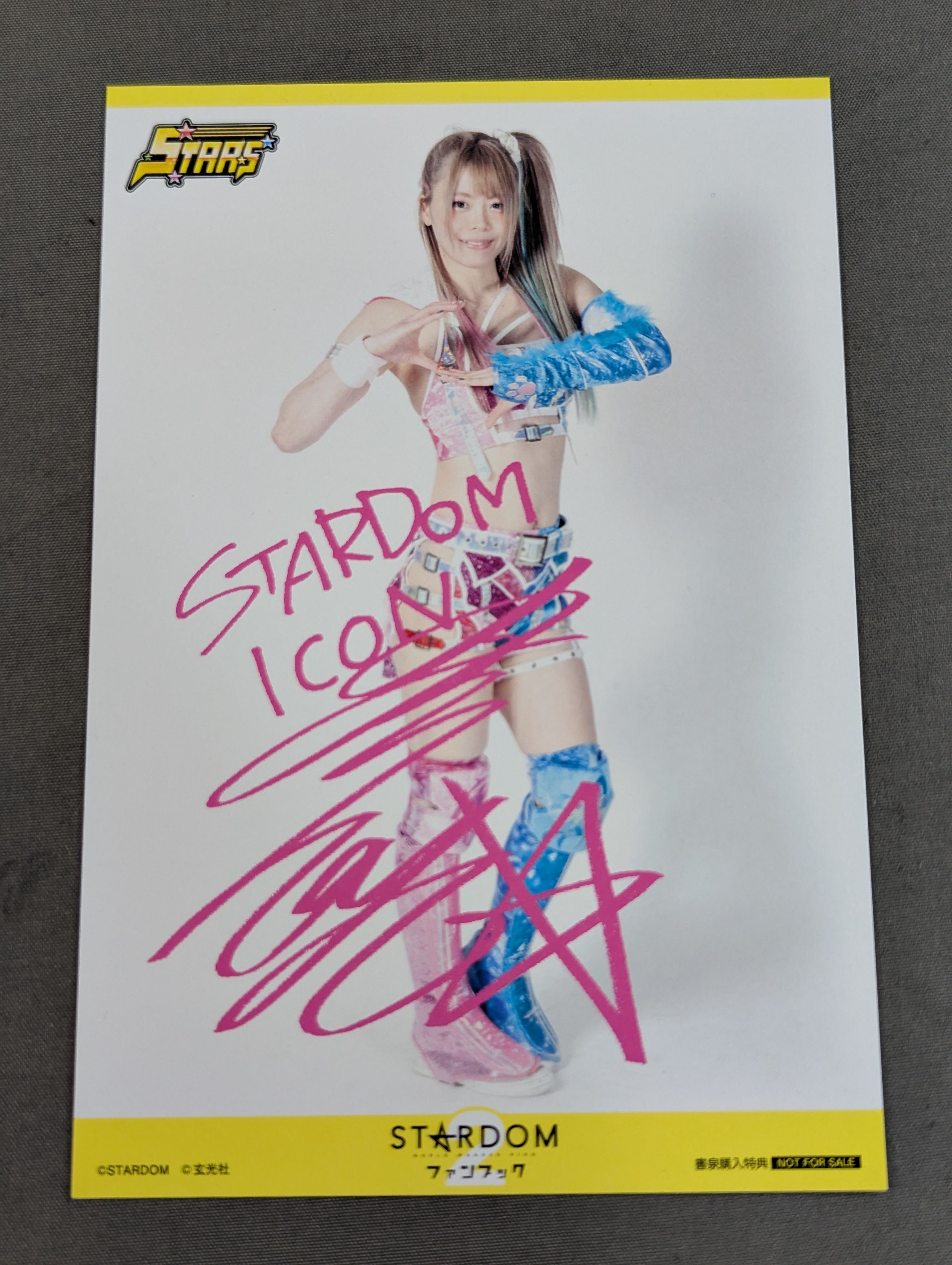 STARDAM トロフィー CDと岩谷麻優選手カード付き 岩谷麻優 STARDOMファンブック2 ポストカード – 闘道館
