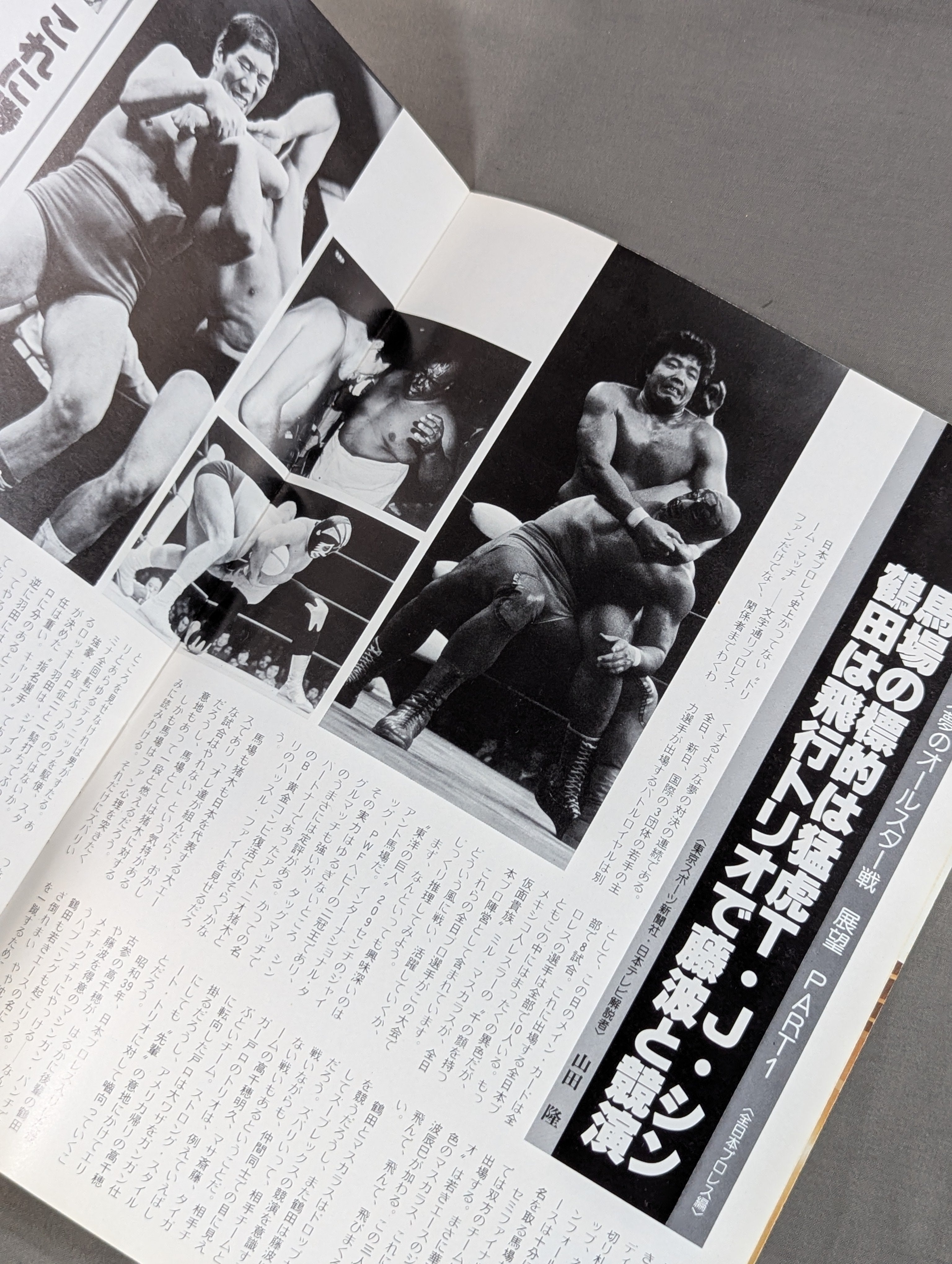 ☆プロレス夢のオールスター戦☆ 東京スポーツ新聞社創立20周年記念