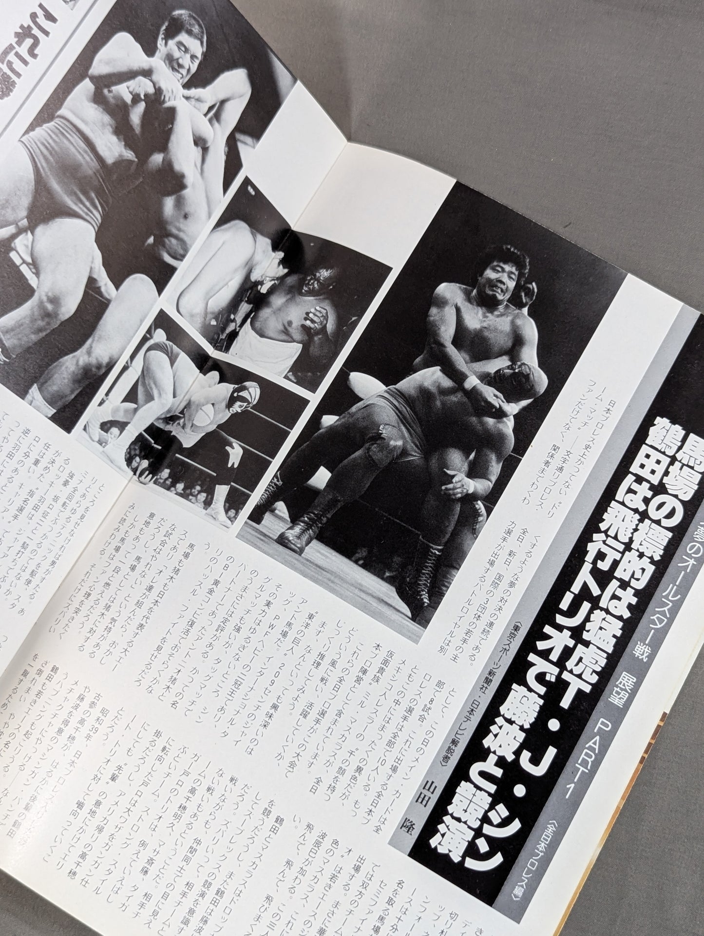 ★プロレス夢のオールスター戦★ 東京スポーツ新聞社創立20周年記念