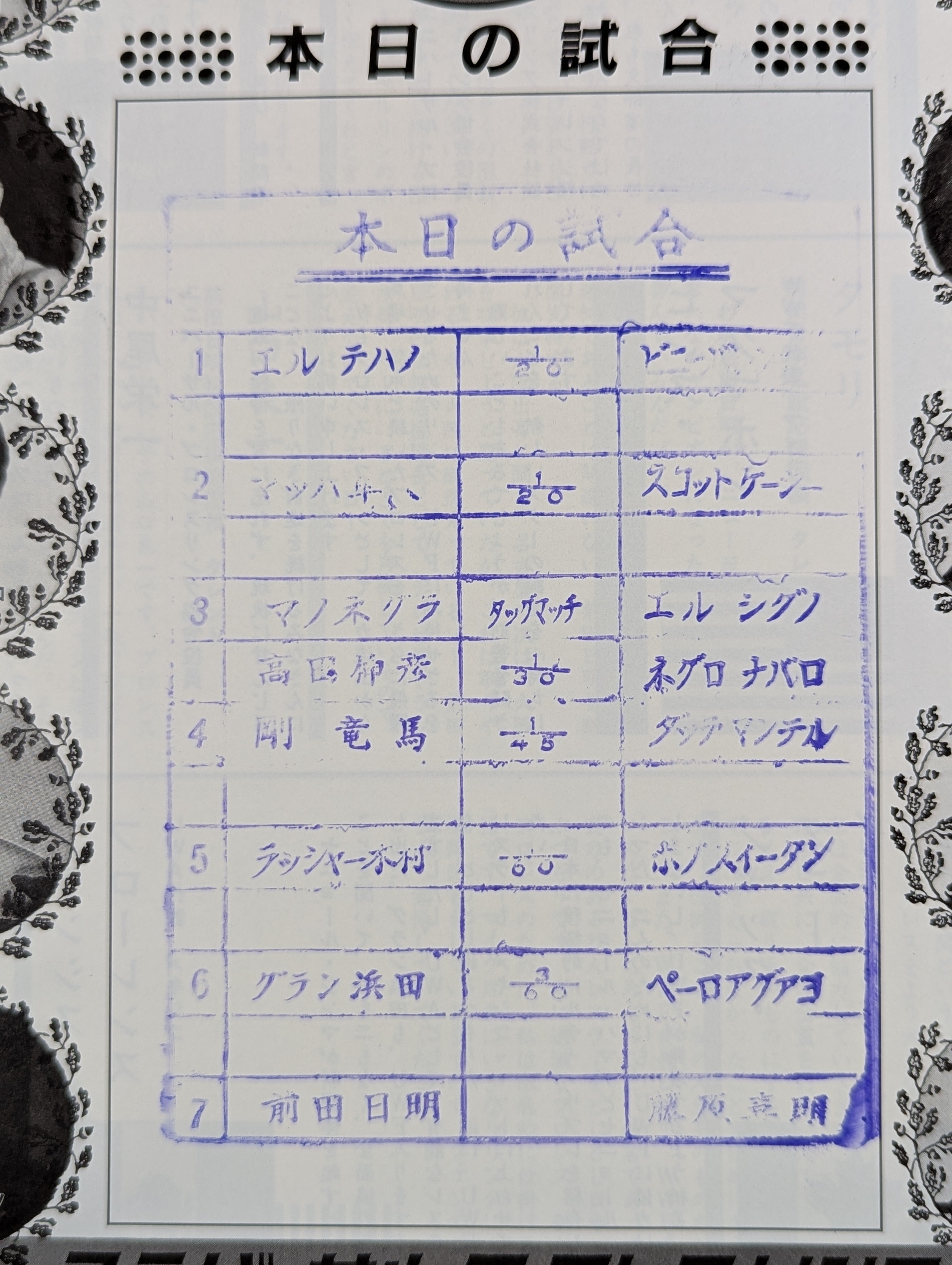第1次UWF / U.W.F.オープニング・シリーズ【最終戦】 – 闘道館