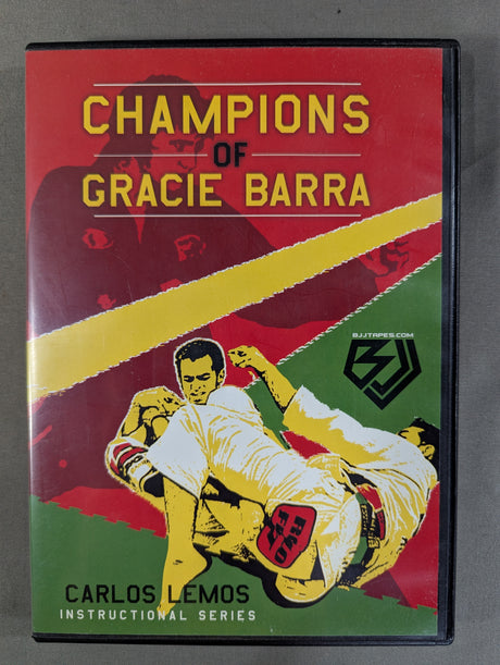 CHAMPIONS OF GRACIE BARRA ★CARLOS LEMOS INSTRUCTIONAL SERIES★