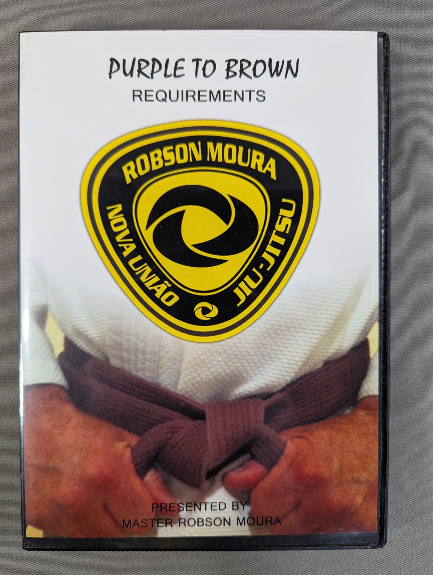 ★DVD4 PURPLE TO BROWN★ROBSON MOURA REQUIREMENTS