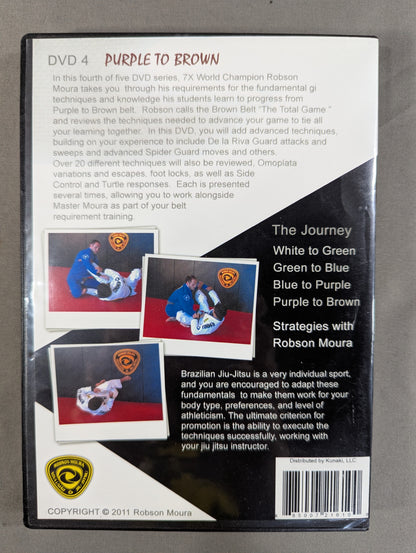 ★DVD4 PURPLE TO BROWN★ROBSON MOURA REQUIREMENTS