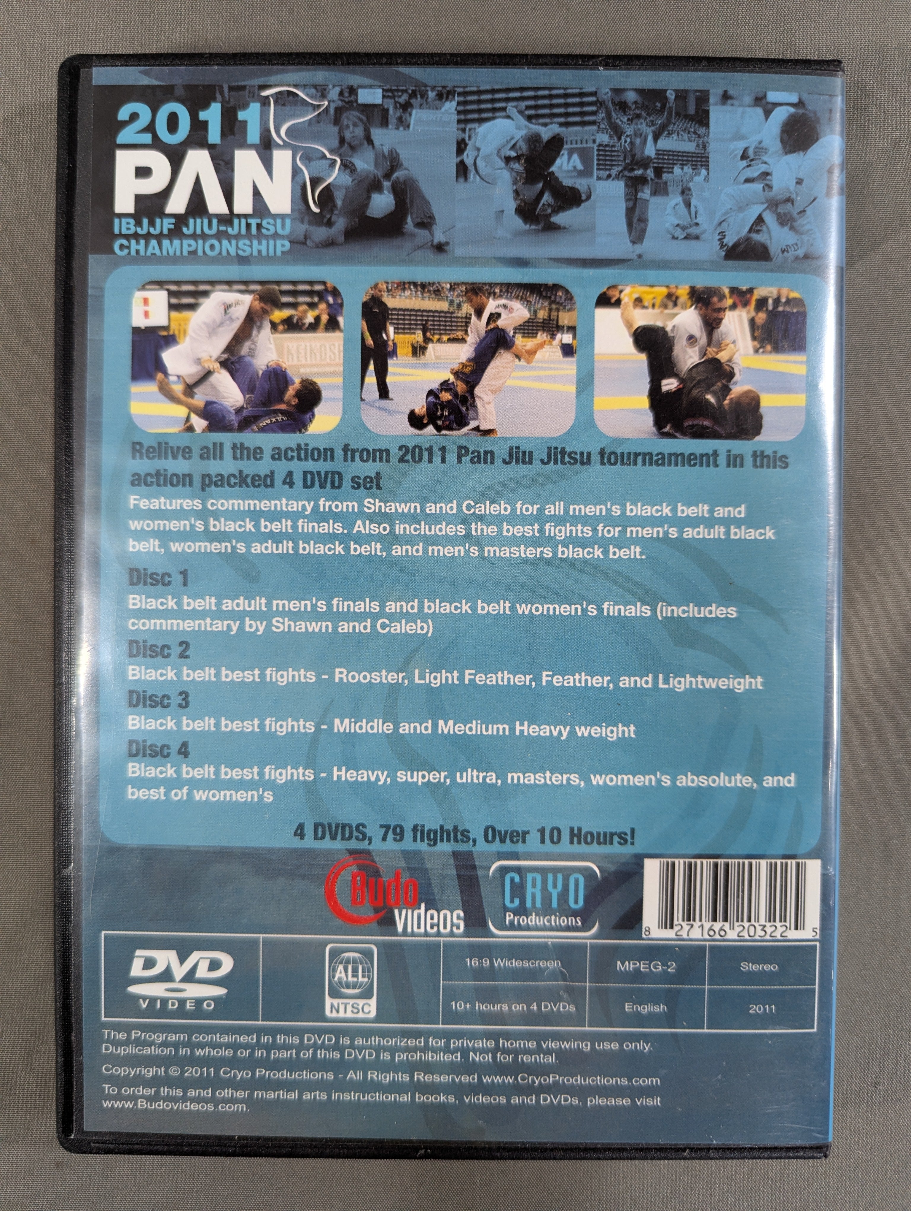 PAN 2011 IBJJF JIU-JITSU CHAMPIONSHIP – 闘道館