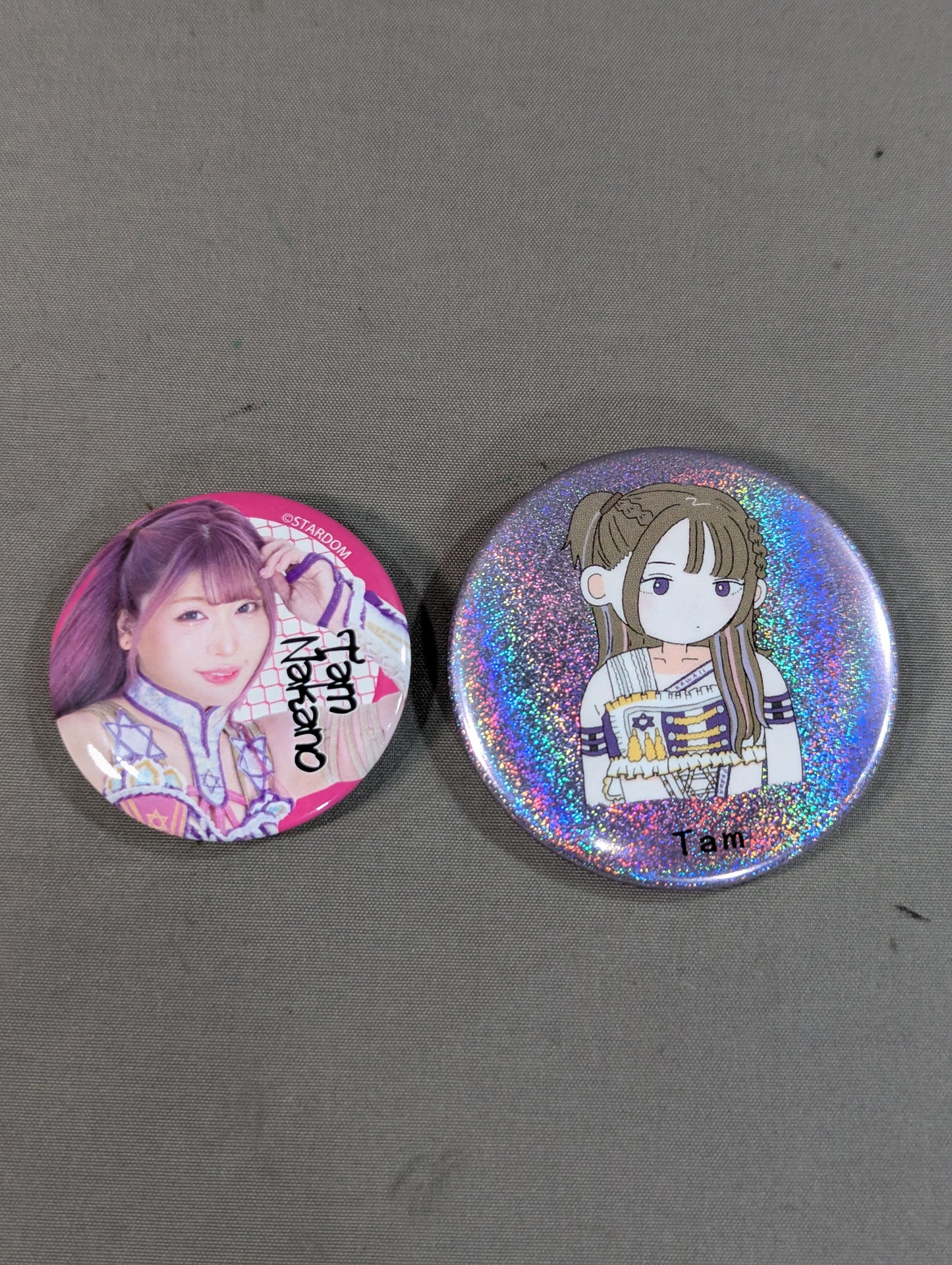 ★ Shining Stardom Dream ★ Tam Nakano  PinBack button Set(1)