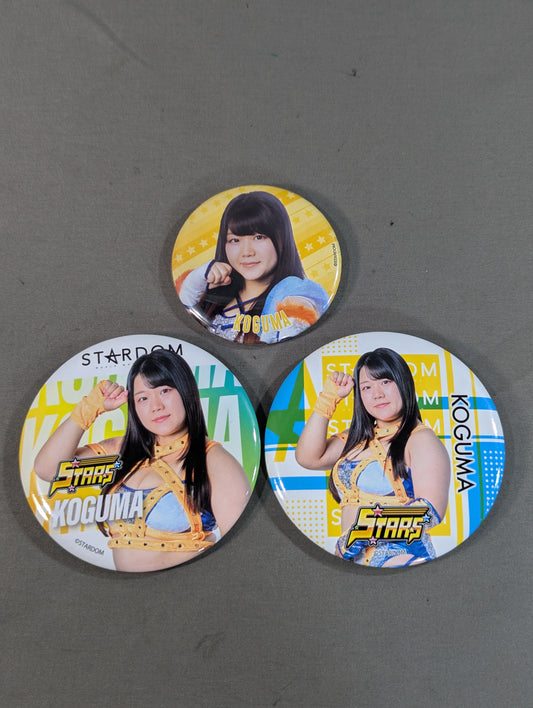 ★ High-Speed Genius ★ Koguma  PinBack button Set(1)