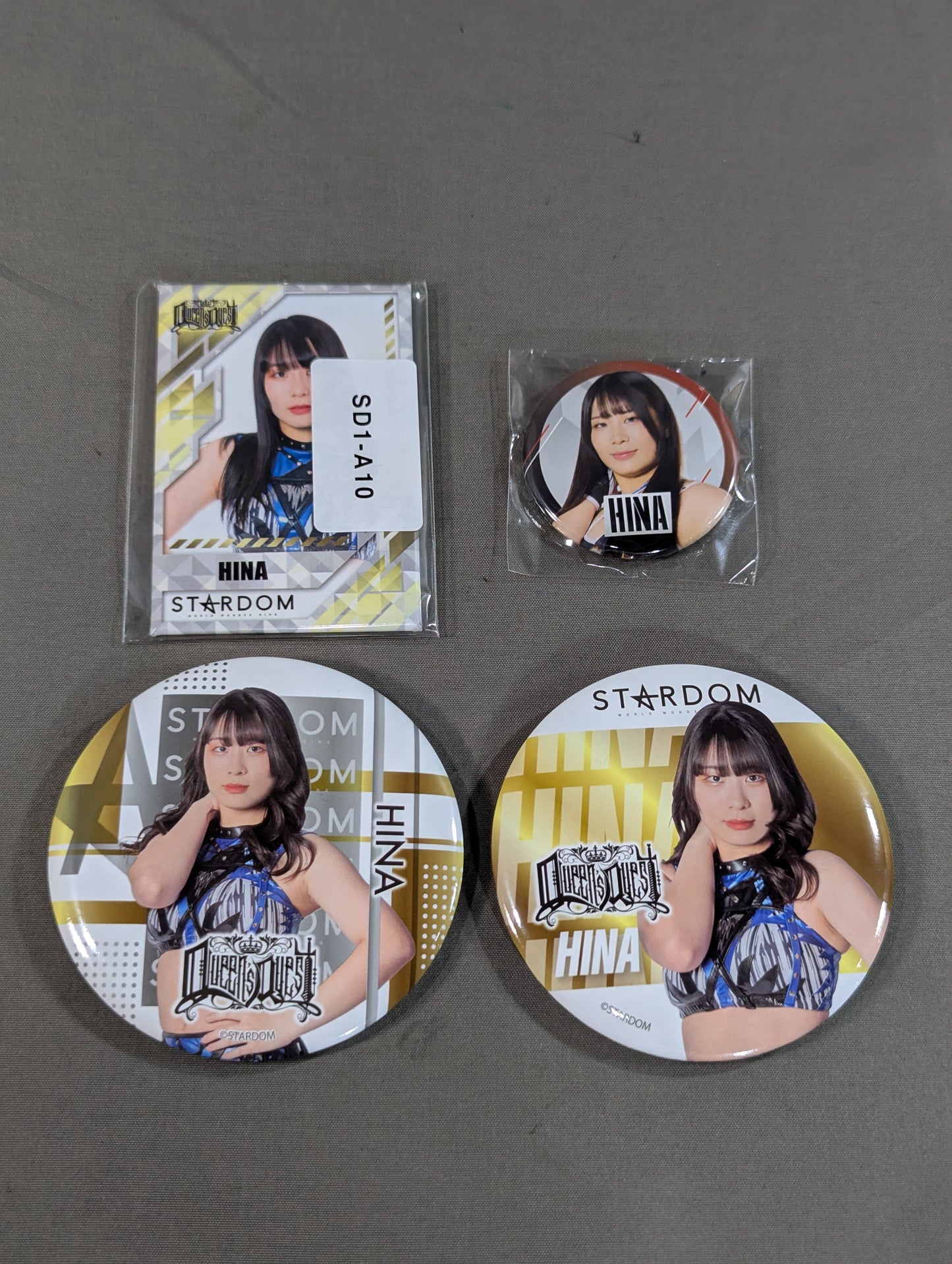 ★ Ungai Soten JD Fighter★ HINA  PinBack button Set(1)