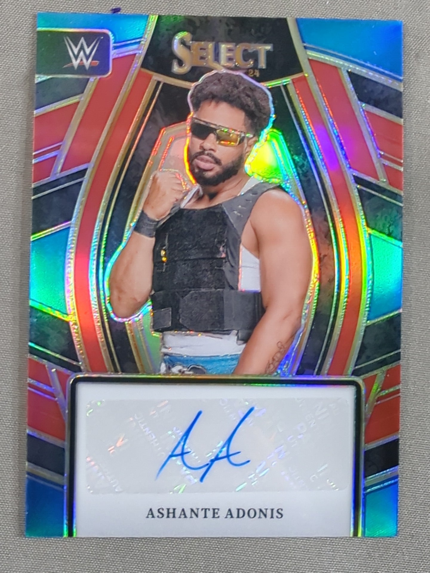 2024 PANINI WWE アシャンテ・アドニス 公式サインカード