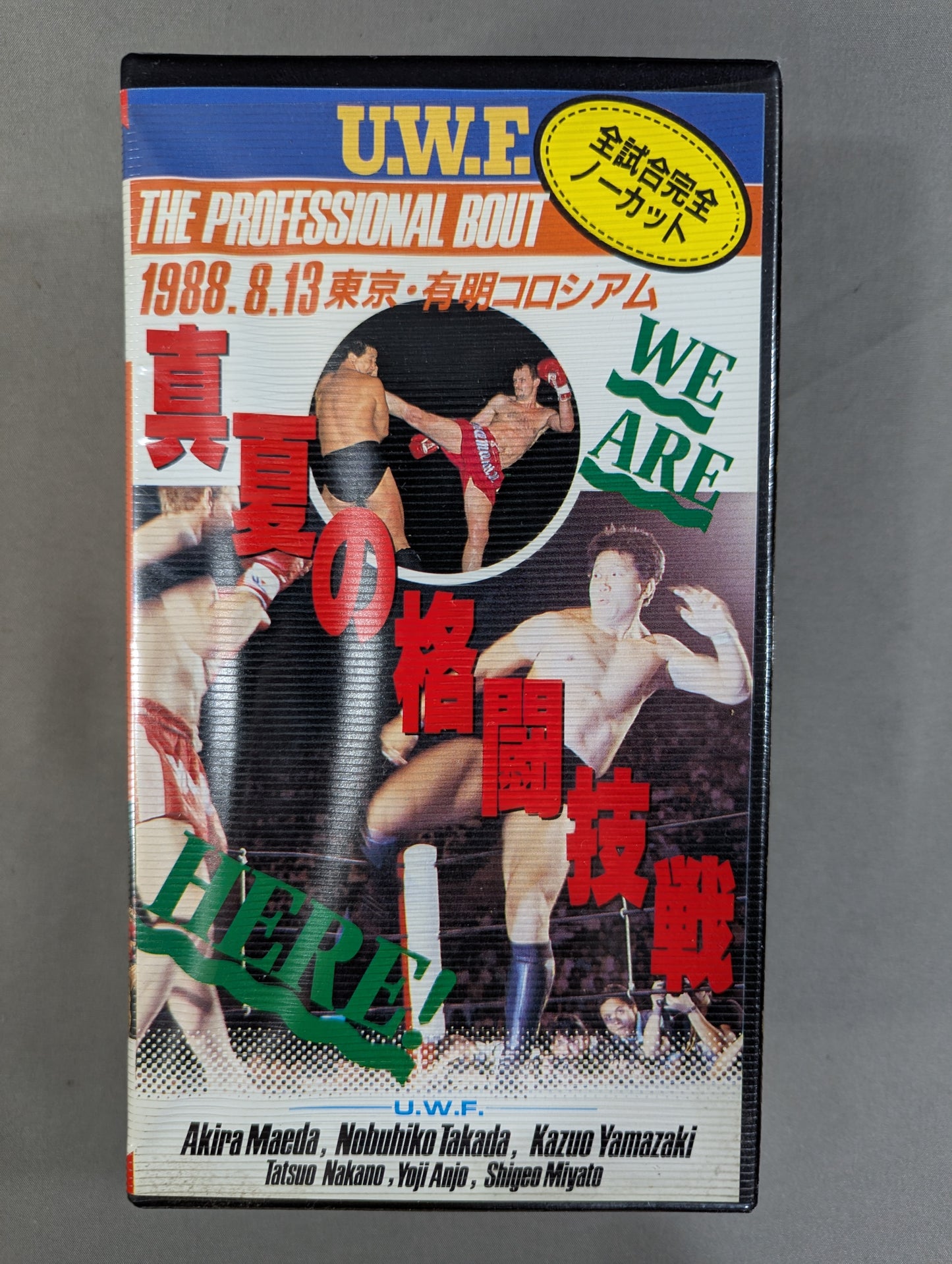 ★THE PROFESSIONAL BOUT★ U.W.F. 真夏の格闘技戦