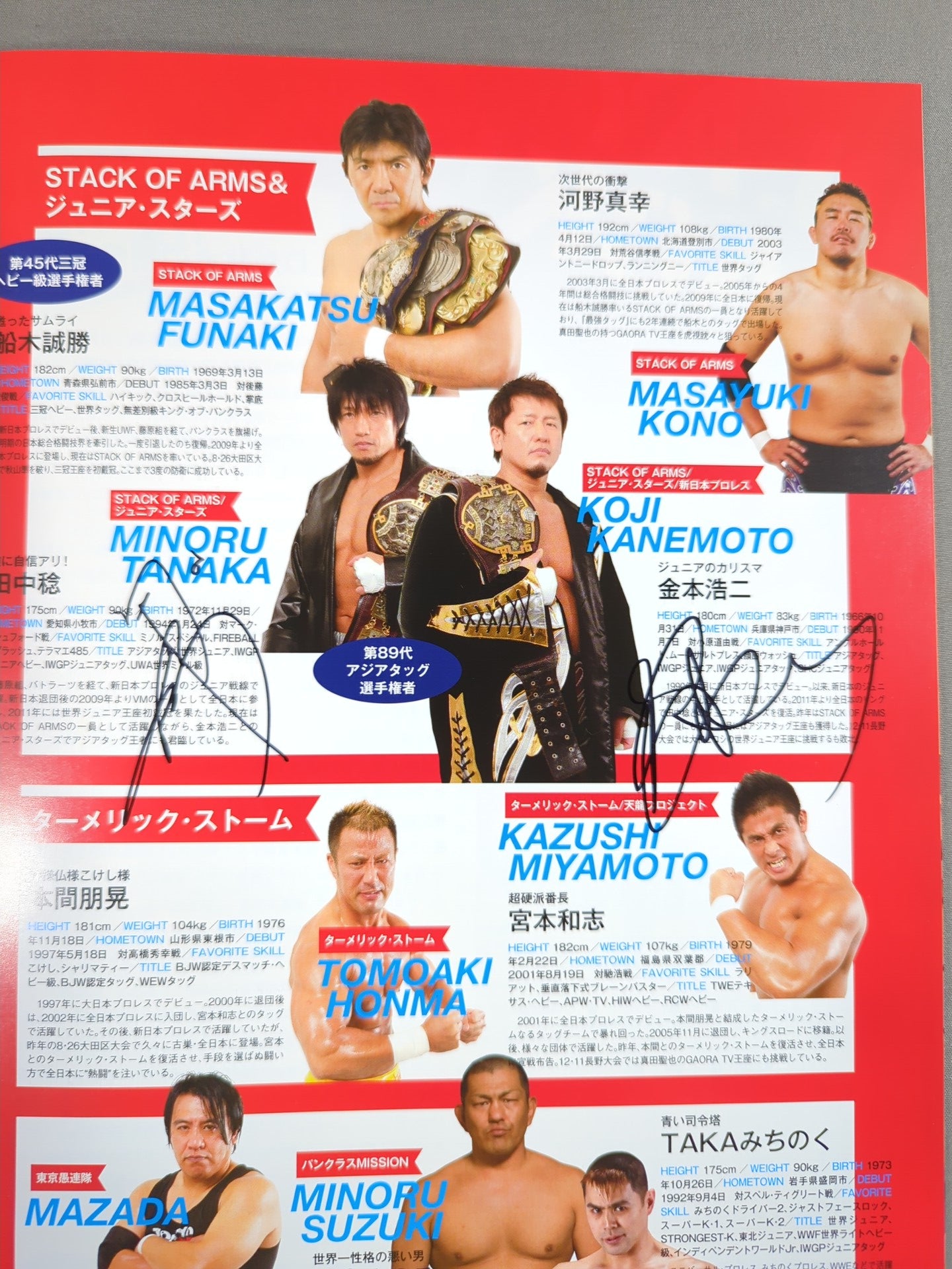 【3選手直筆サイン入り】2013新春シャイニング・シリーズ