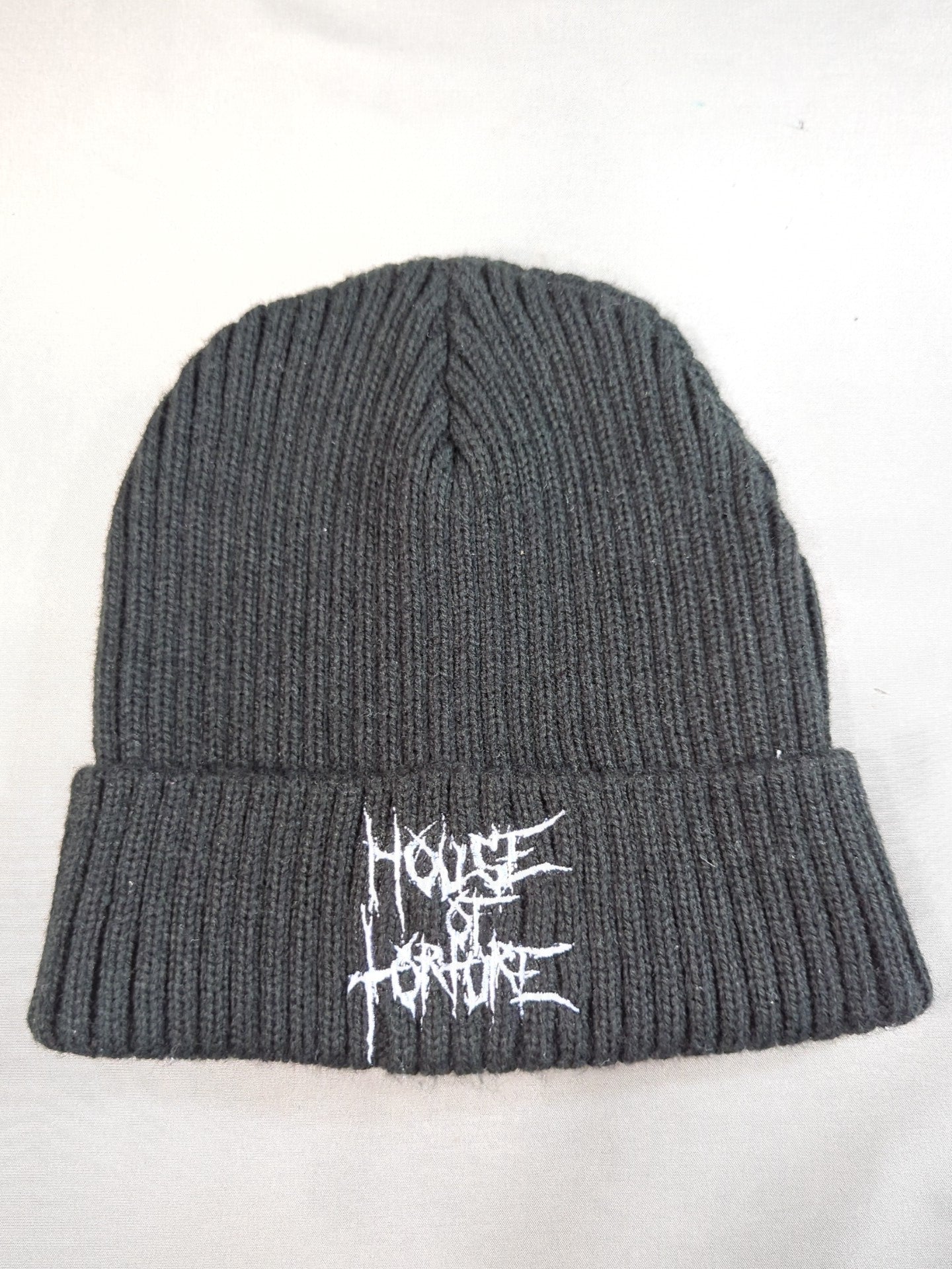 HOUSE OF TORTURE ニットキャップ(ブラック)