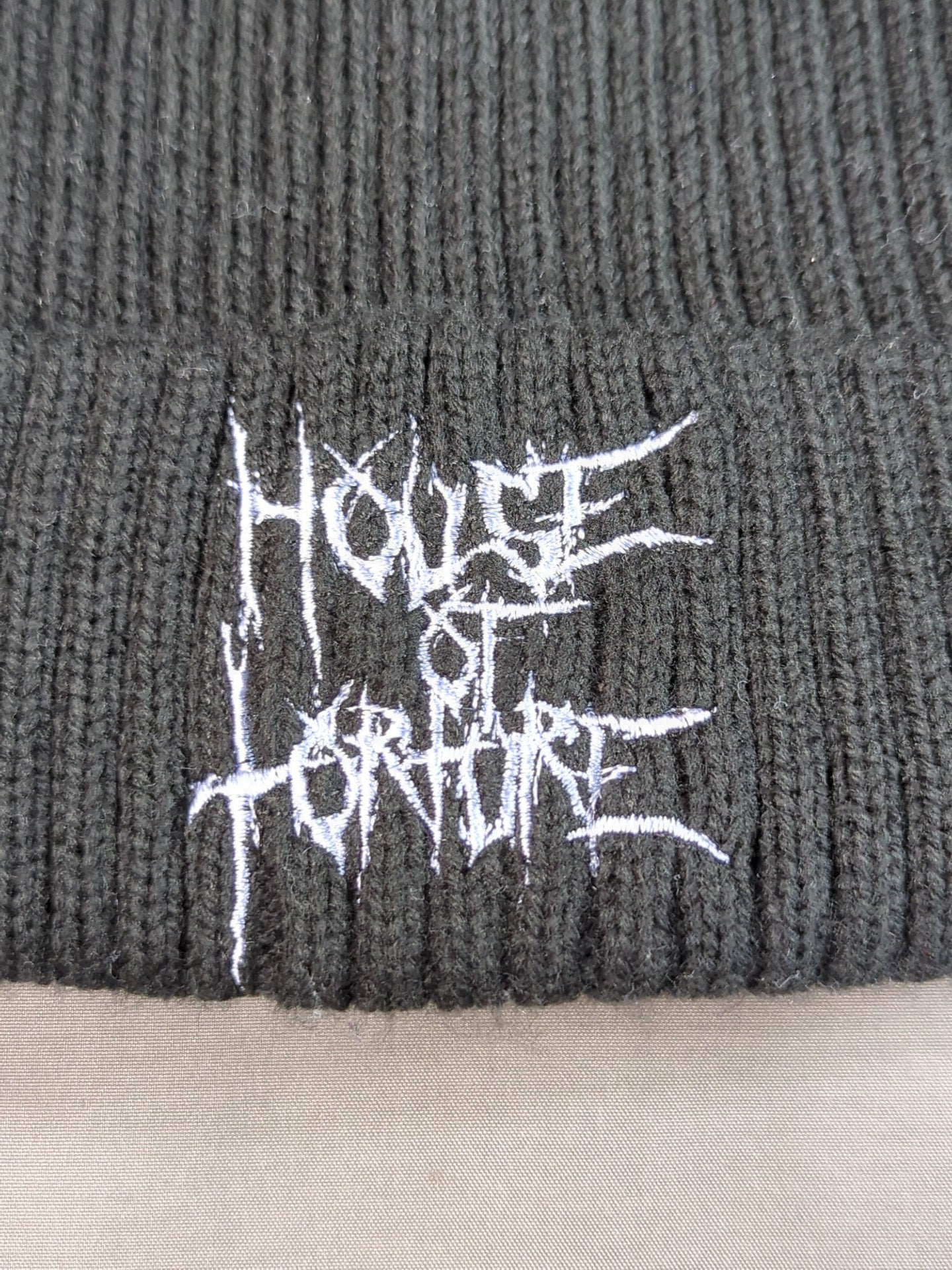 HOUSE OF TORTURE ニットキャップ(ブラック) – 闘道館