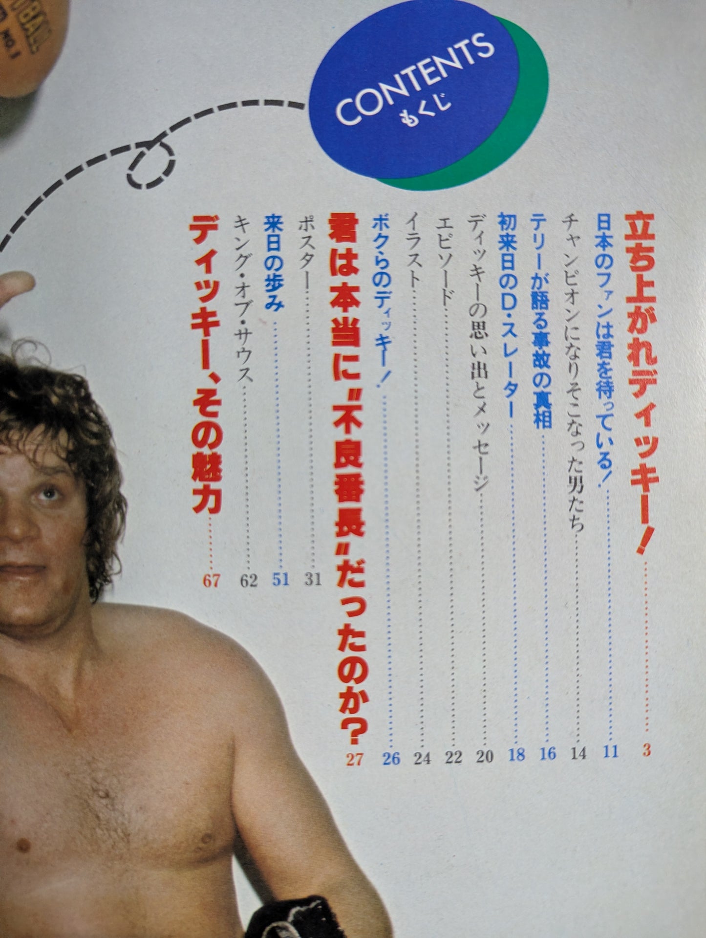 Pro Wrestling Album 11 Dick Rubbing Tailor