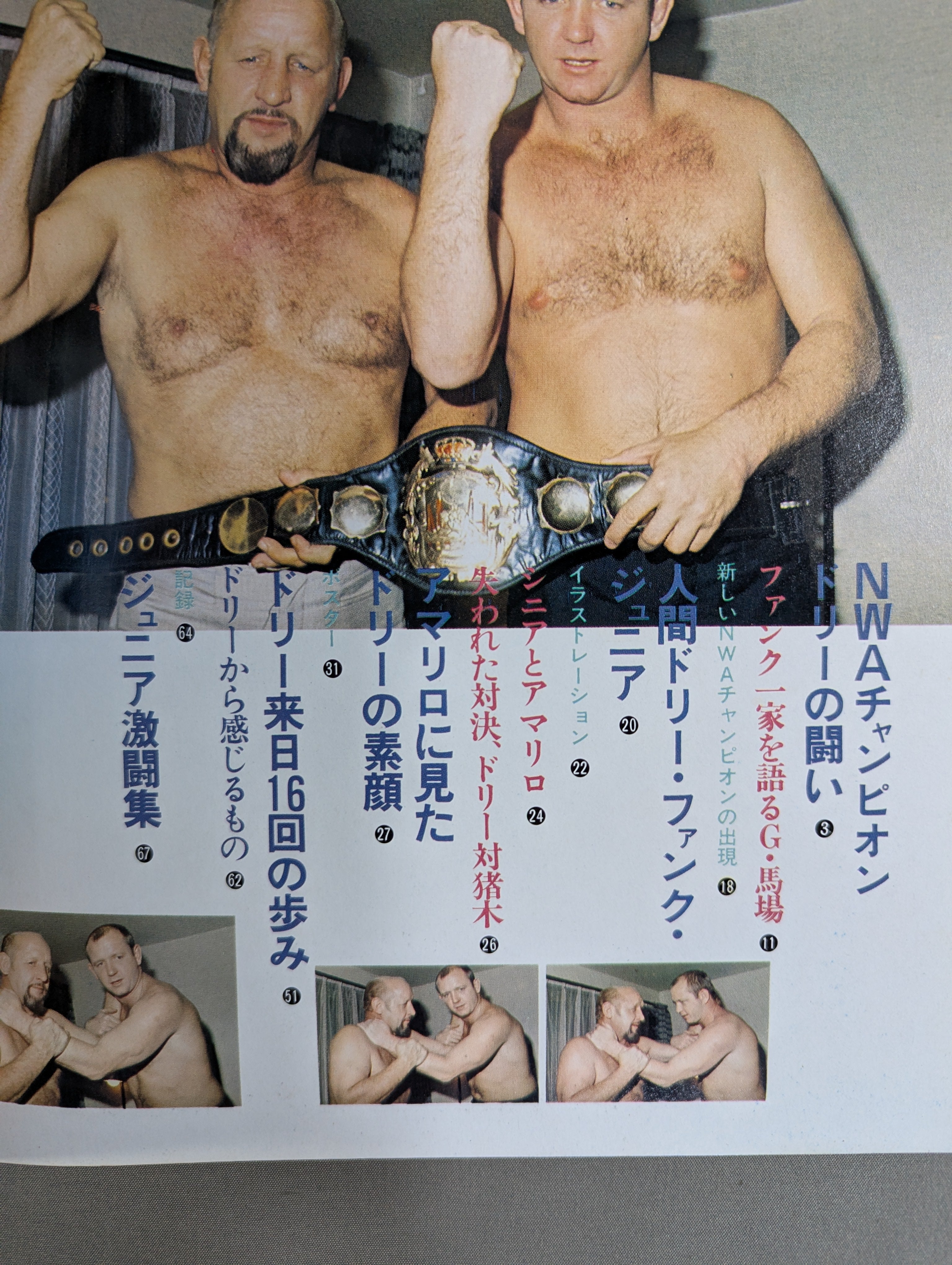 プロレスアルバム12 ドリー・ファンク・ジュニア – 闘道館