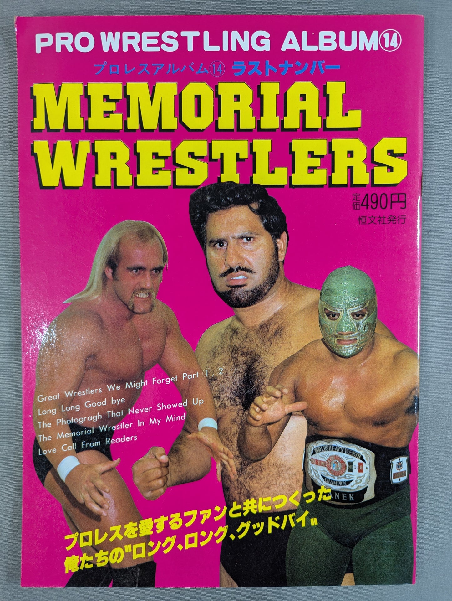 Pro Wrestling  Album 14 Memorial Wrestlers