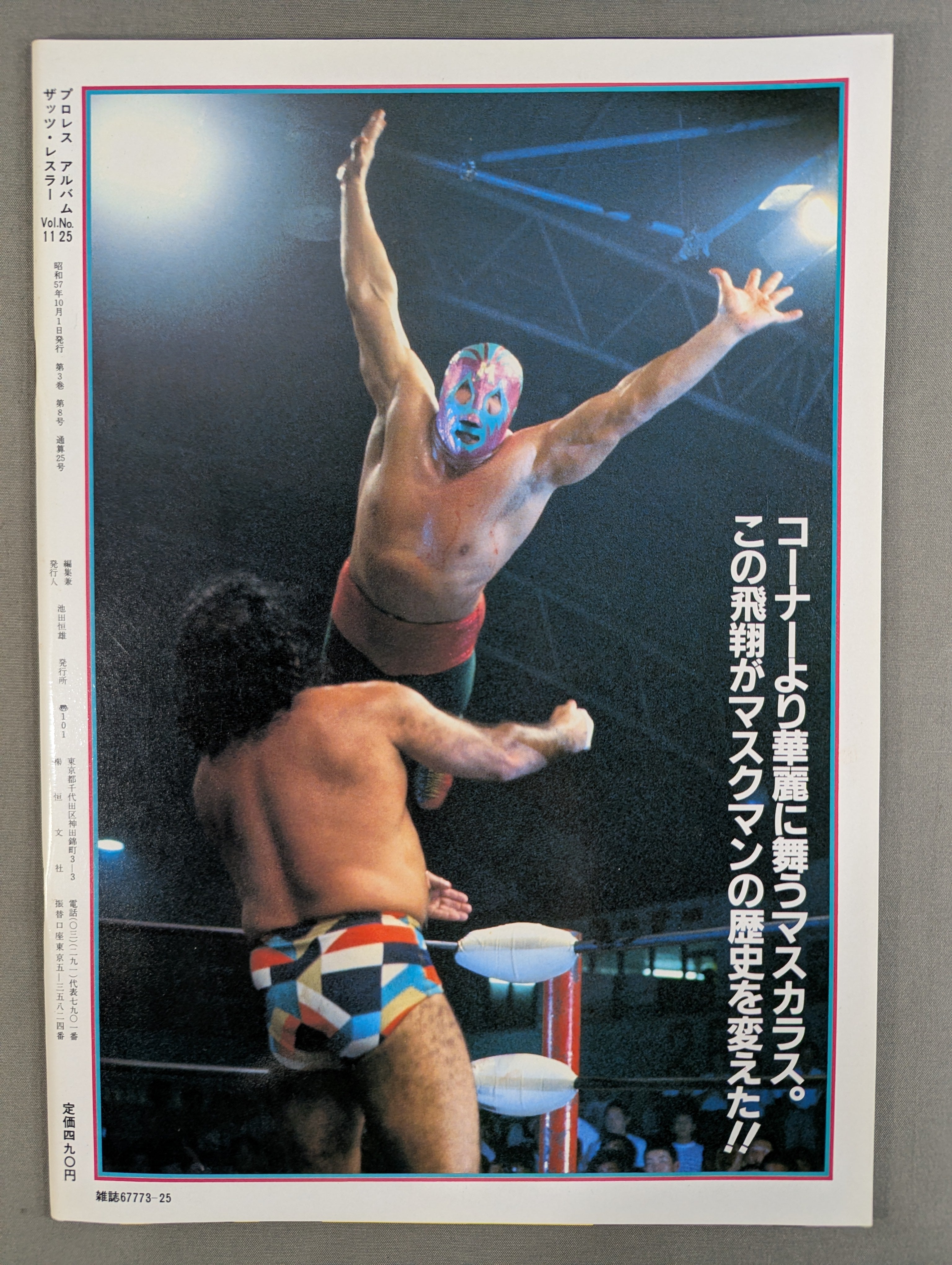 プロレスアルバム25 マスクマン – 闘道館