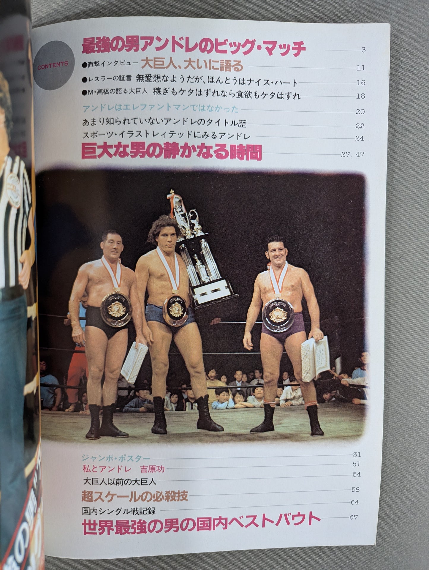 Pro Wrestling  Album 28 Andre the Giant
