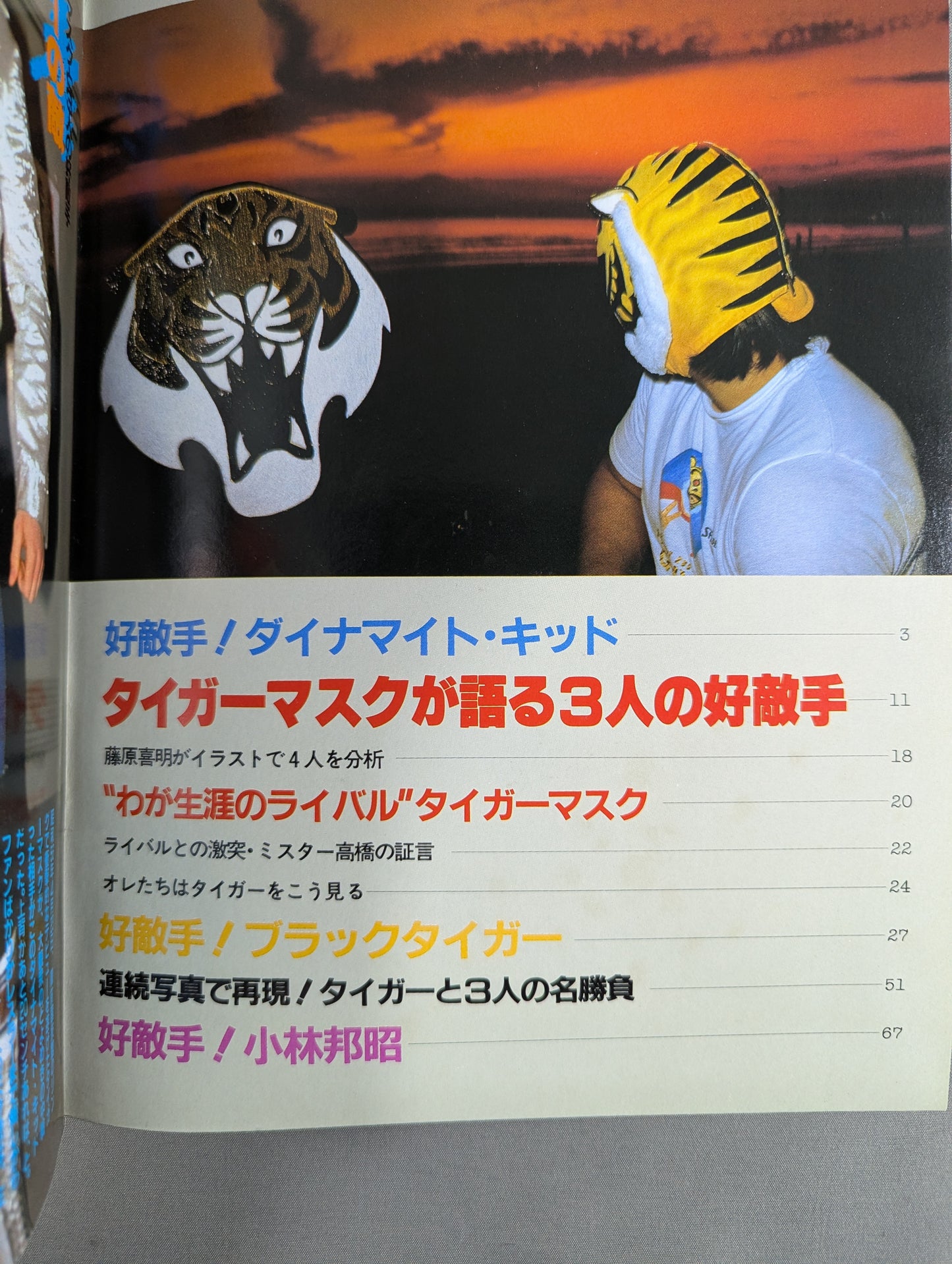 プロレスアルバム31 タイガーマスクと3人の好敵手