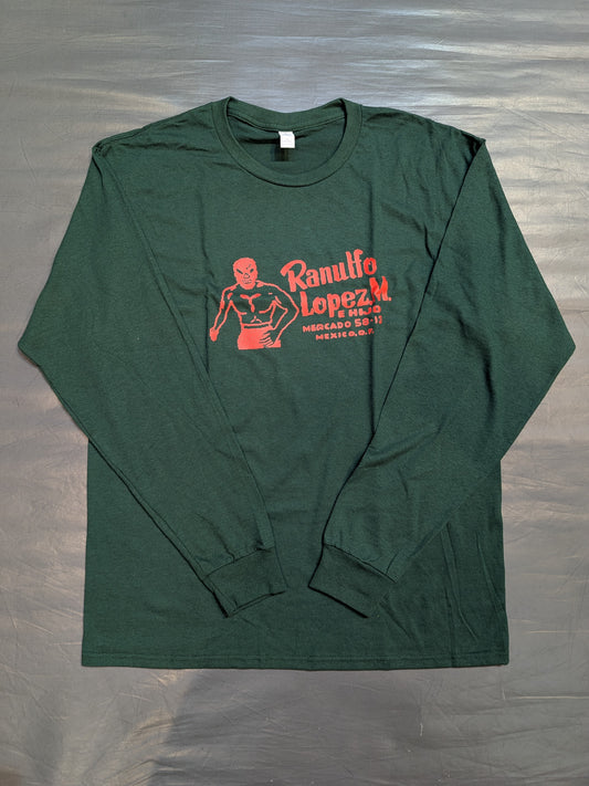 ロペス ロングスリーブTシャツ(グリーン)