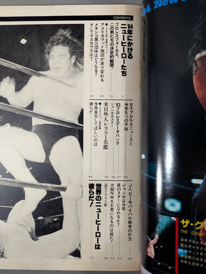 Pro Wrestling  Album 41 Pro Wrestling Year's Book 1984