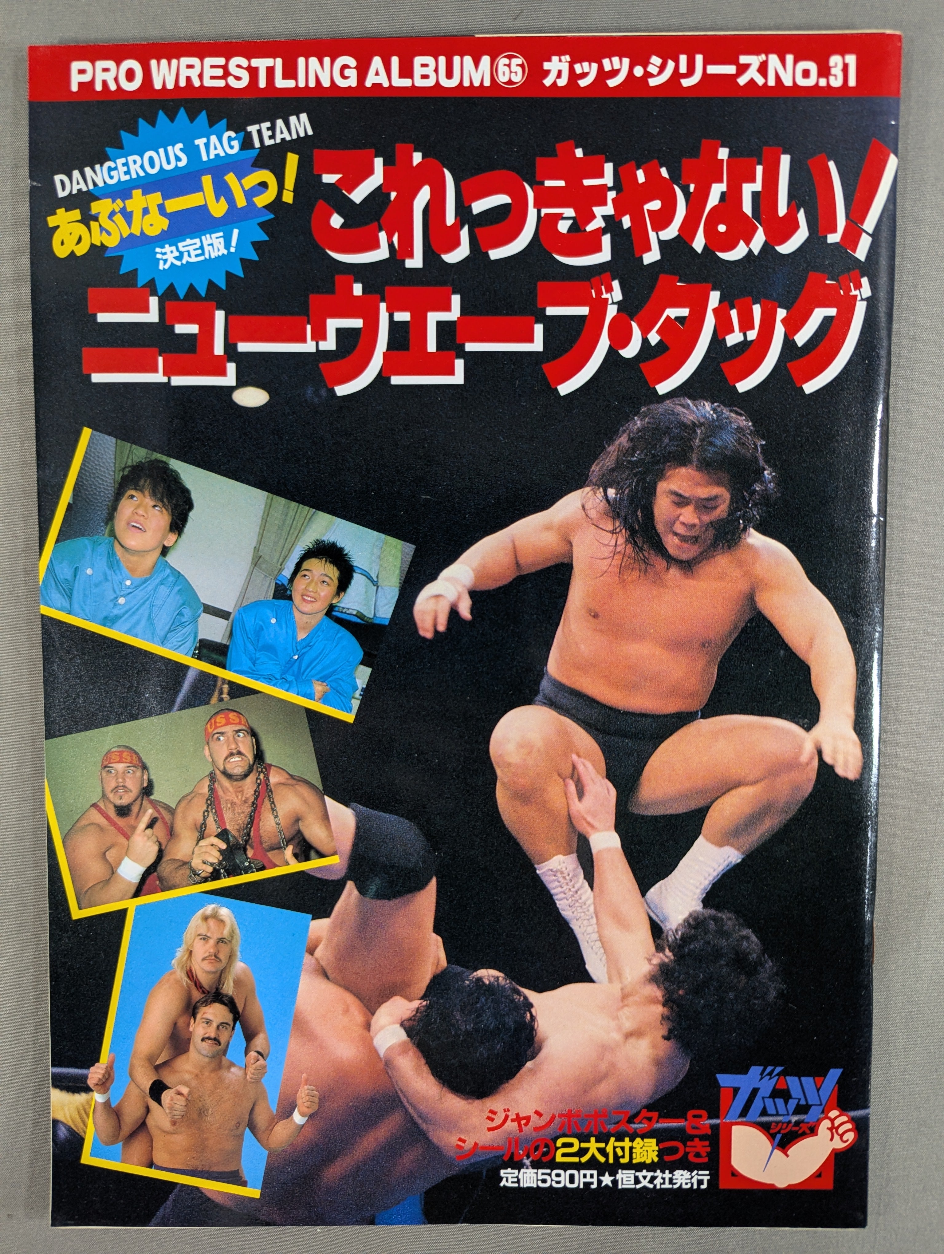 プロレスアルバム65 これっきゃない!ニューウェーブ・タッグ – 闘道館