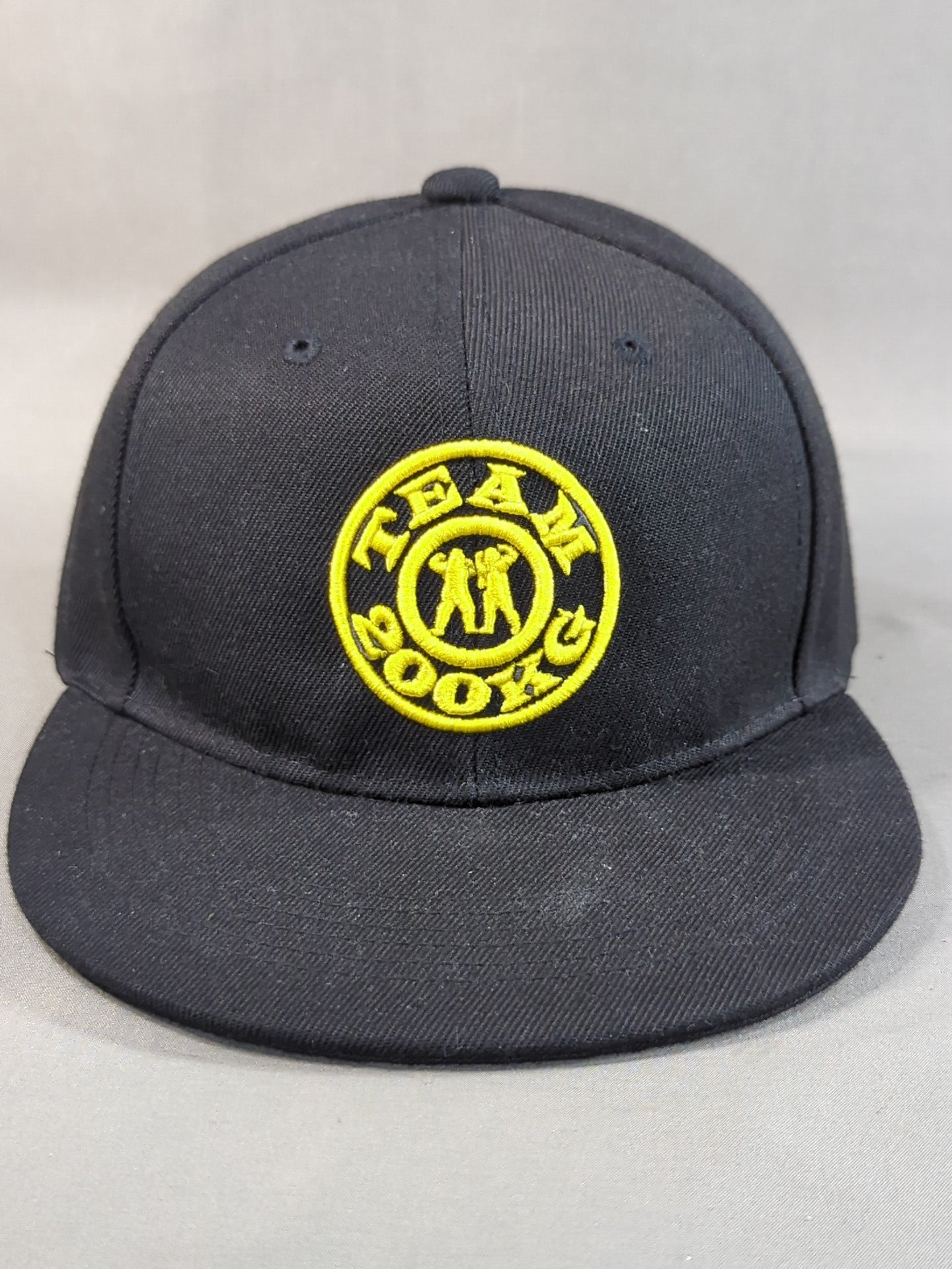Team 200 kg Baseball Cap (Black× Yellow)