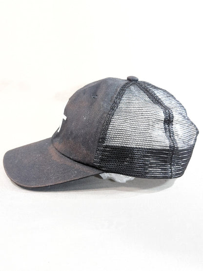STARDOM Logo Mesh Caps (2) (Black× White)