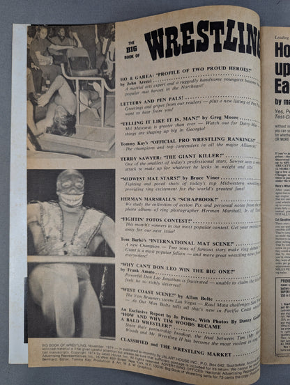 THE BIG BOOK OF WRESTLING 1974年11月号