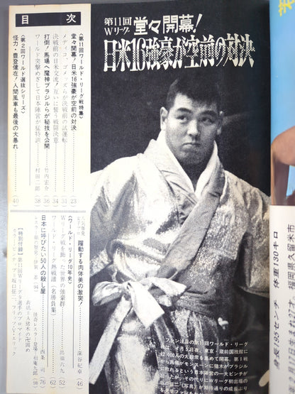 月刊ゴングVol.2 No.6増刊