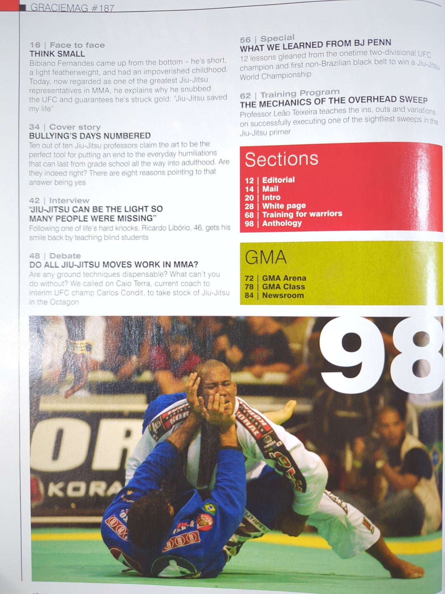 GRACIE MAGAZINE No.187