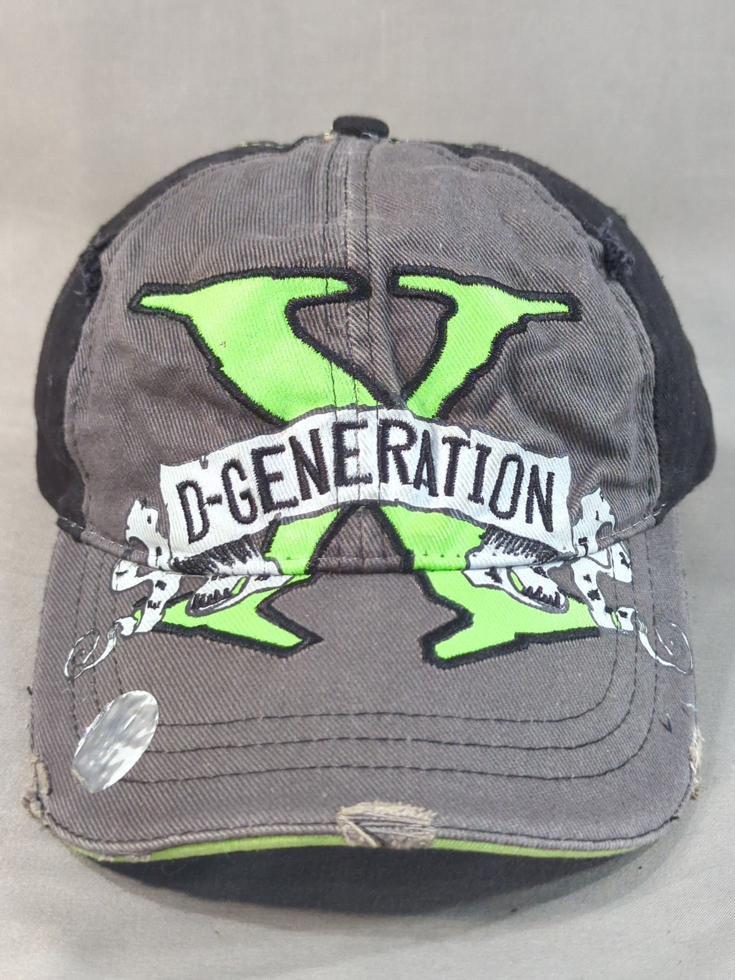 D-GENERATION X キャップ①(ブラック×グレー)