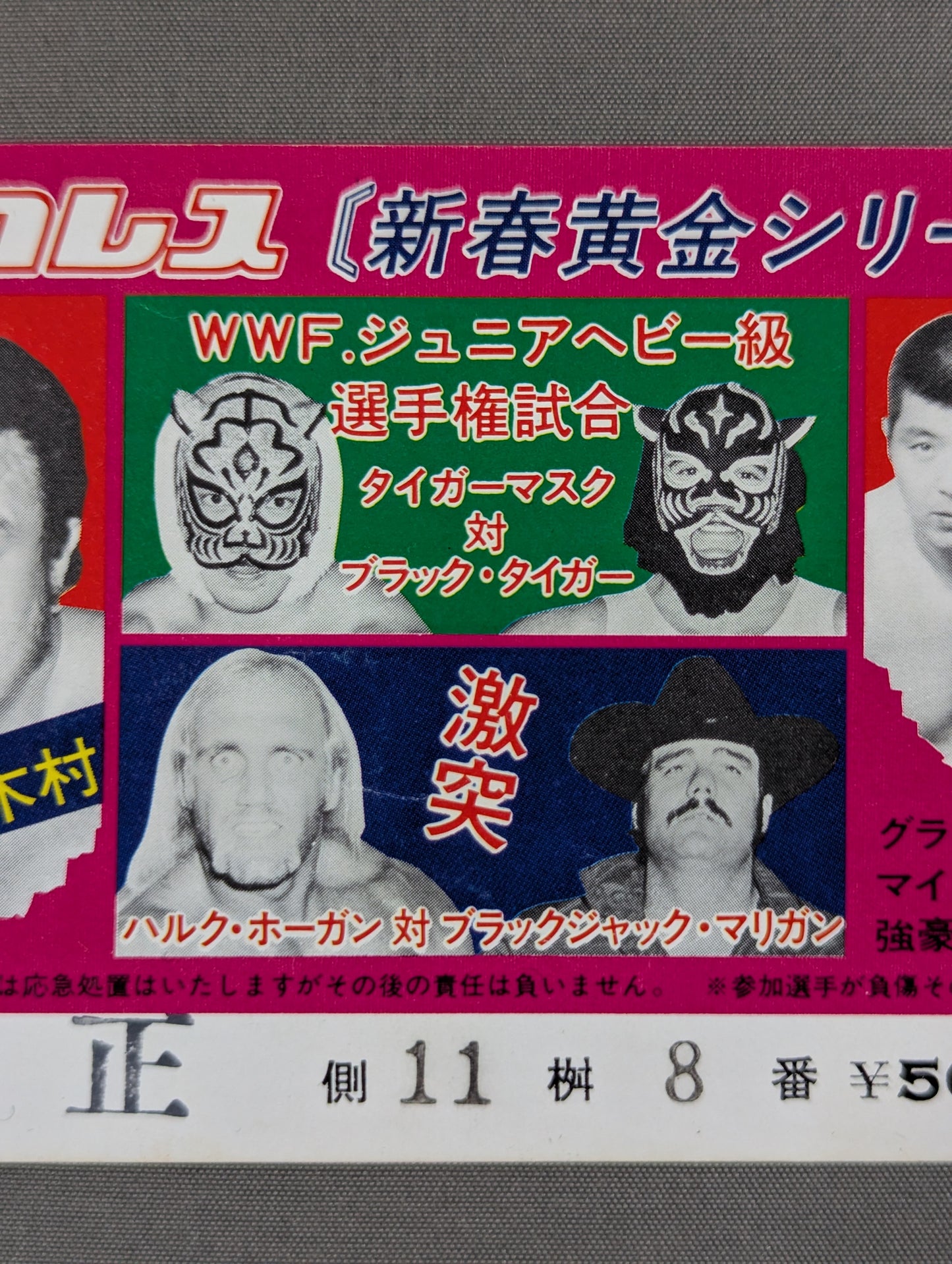 ★WWF Junior Heavyweight Fighters Rights Match ★ Tiger Mask vs Black Tiger