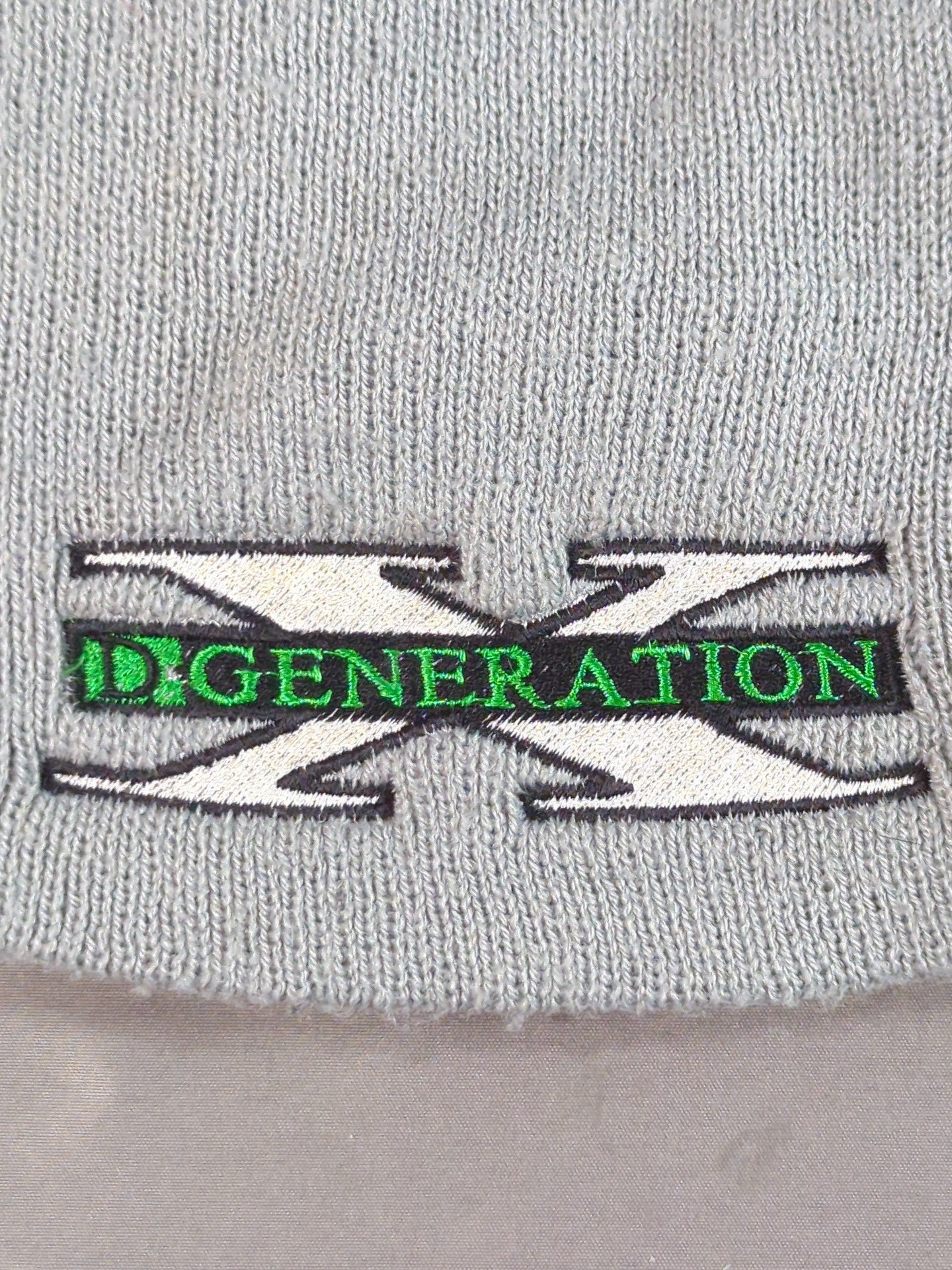D-GENERATION X Knit Cap (2) (Gray)