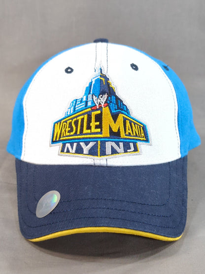 WRESTLEMANIA 29 キャップ(2013(WWE) / ホワイト×ライトブルー)