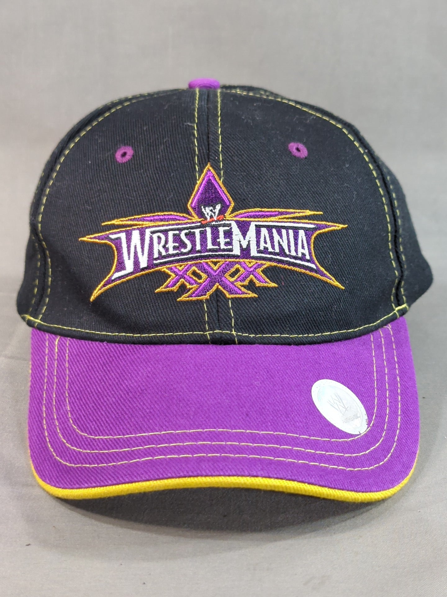 WRESTLEMANIA 30 キャップ(2014(WWE) / ブラック×パープル)