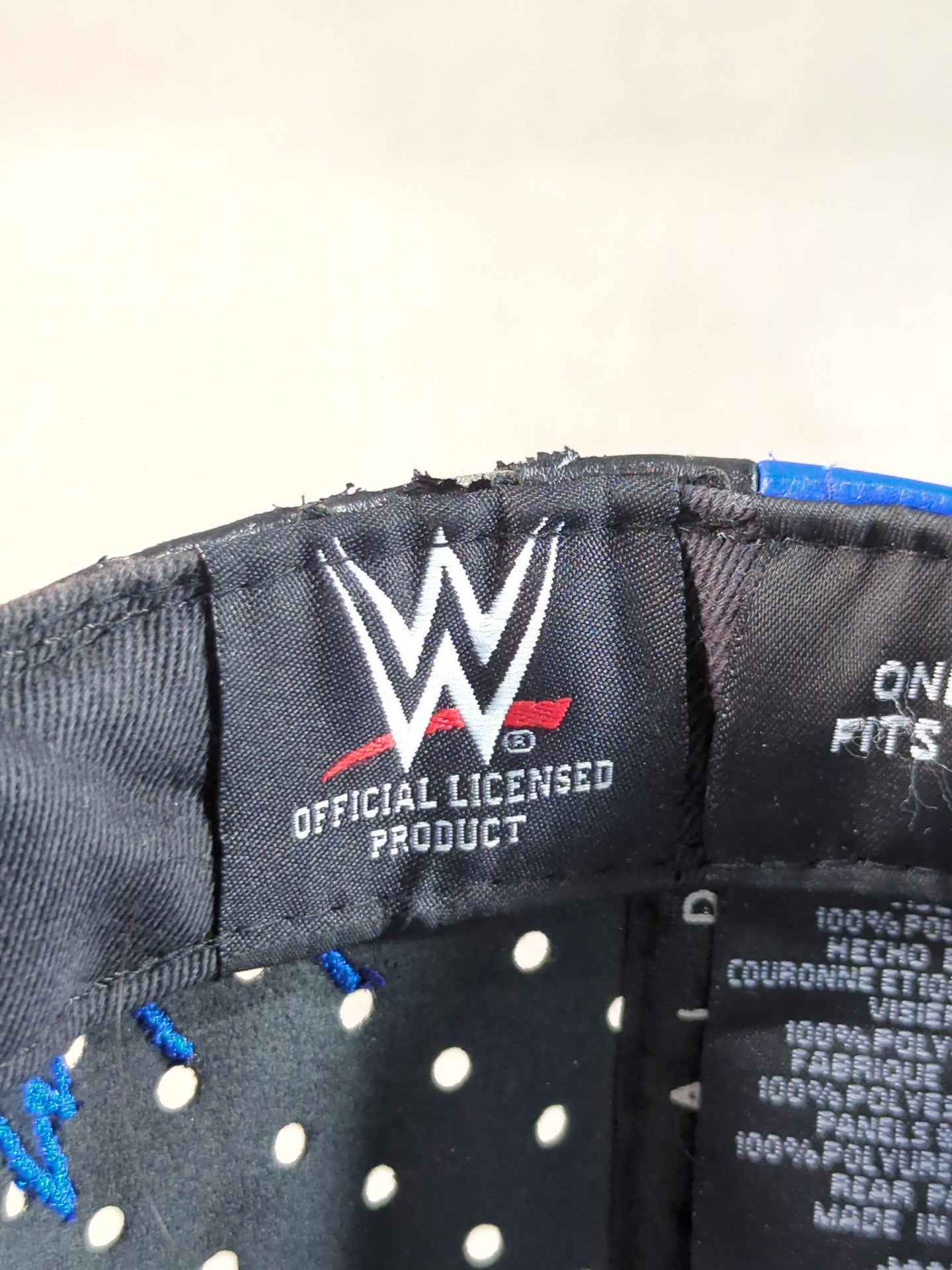 AJ Styles  "I AM PHENOMENAL" Snapback Cap (Black×Blue)