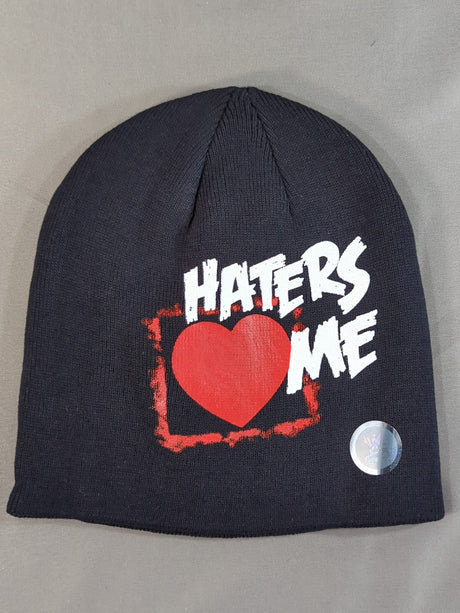 ザ・ミズ「HATERS LOVE ME」ニットキャップ(WWE / ブラック)