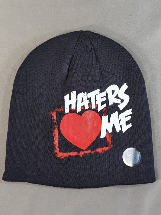 ザ・ミズ「HATERS LOVE ME」ニットキャップ(WWE / ブラック)