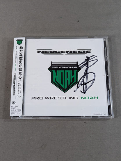 【Kaito Kiyomiya  hand signed autograph 】PRO - Wrestling NOAH NEOGENESIS