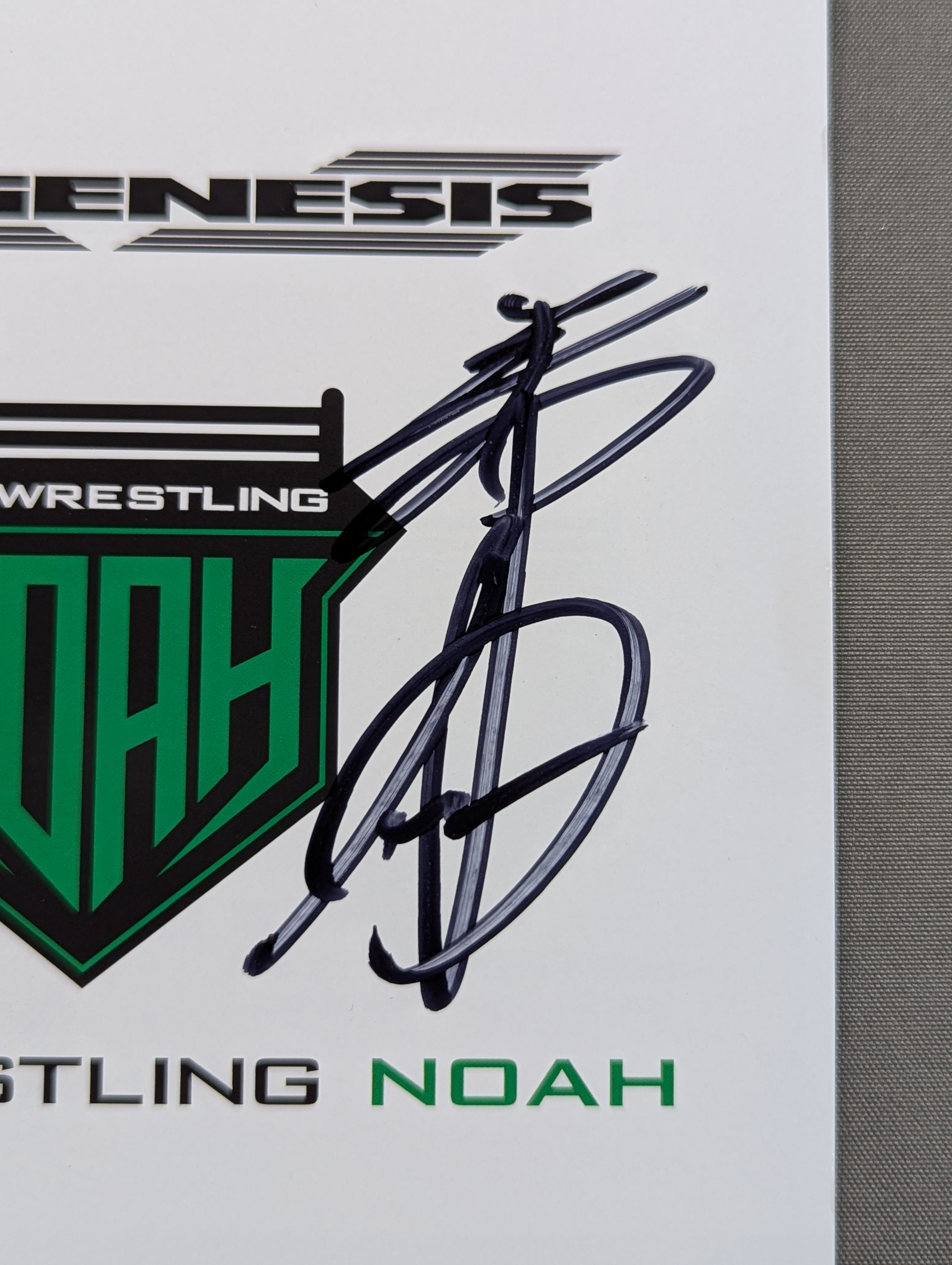 清宮海斗 直筆サイン入り】PRO-WRESTLING NOAH NEOGENESIS – 闘道館