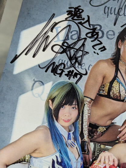 ★7選手直筆サイン入り★ マリーゴールド  旗揚げ記念 写真パネル