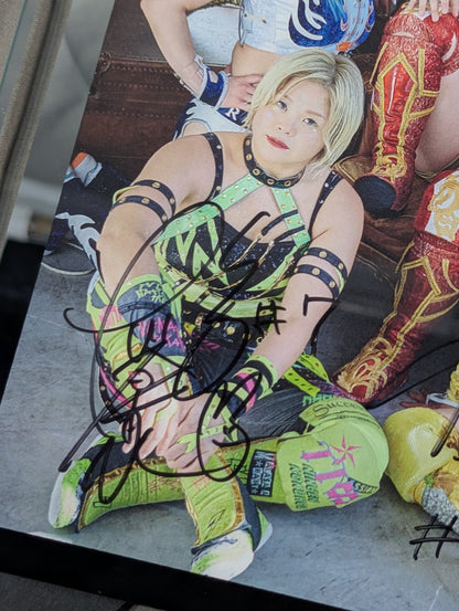 ★7選手直筆サイン入り★ マリーゴールド  旗揚げ記念 写真パネル